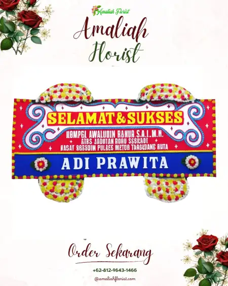 Papan Bunga Ucapan Selamat Dairi